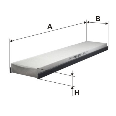 Filtr kabiny FILTRON k1008